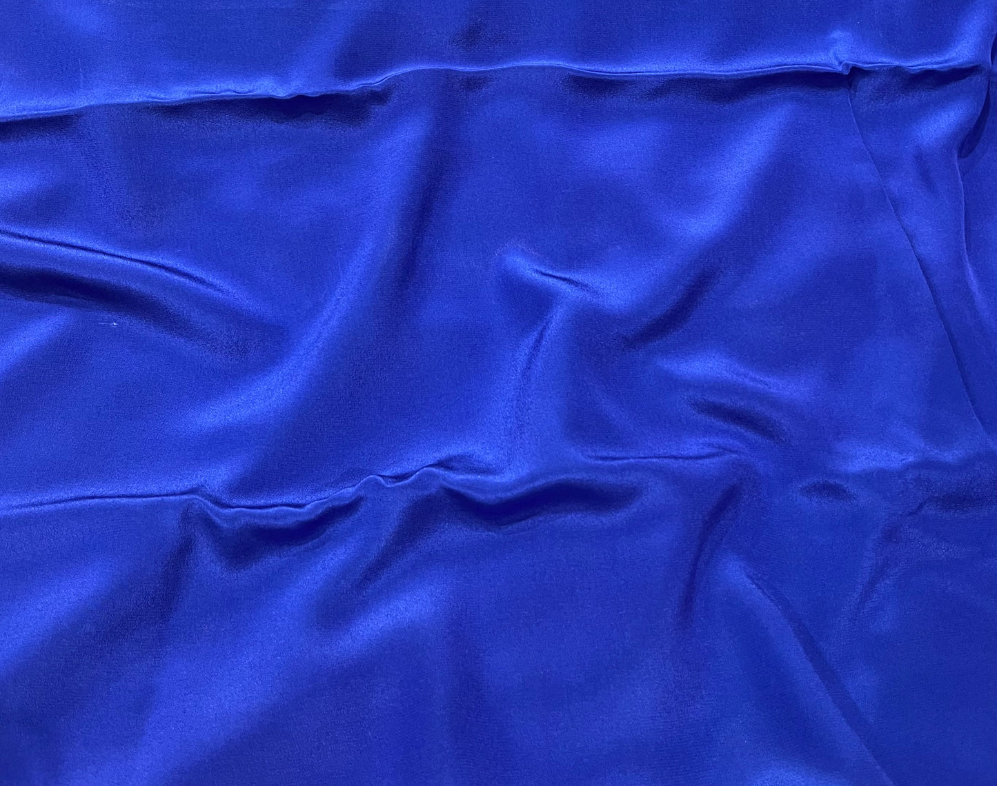 BLUE COLOUR PURE PLATINUM CHIFFON PRINTED SAREE WITH CREPE SILK BLOUSE - Kothari Sons