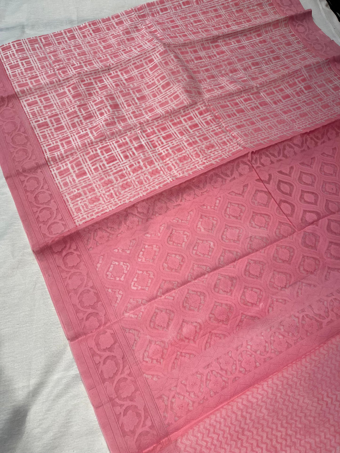 PINK COLOUR SUPER NET SAREE