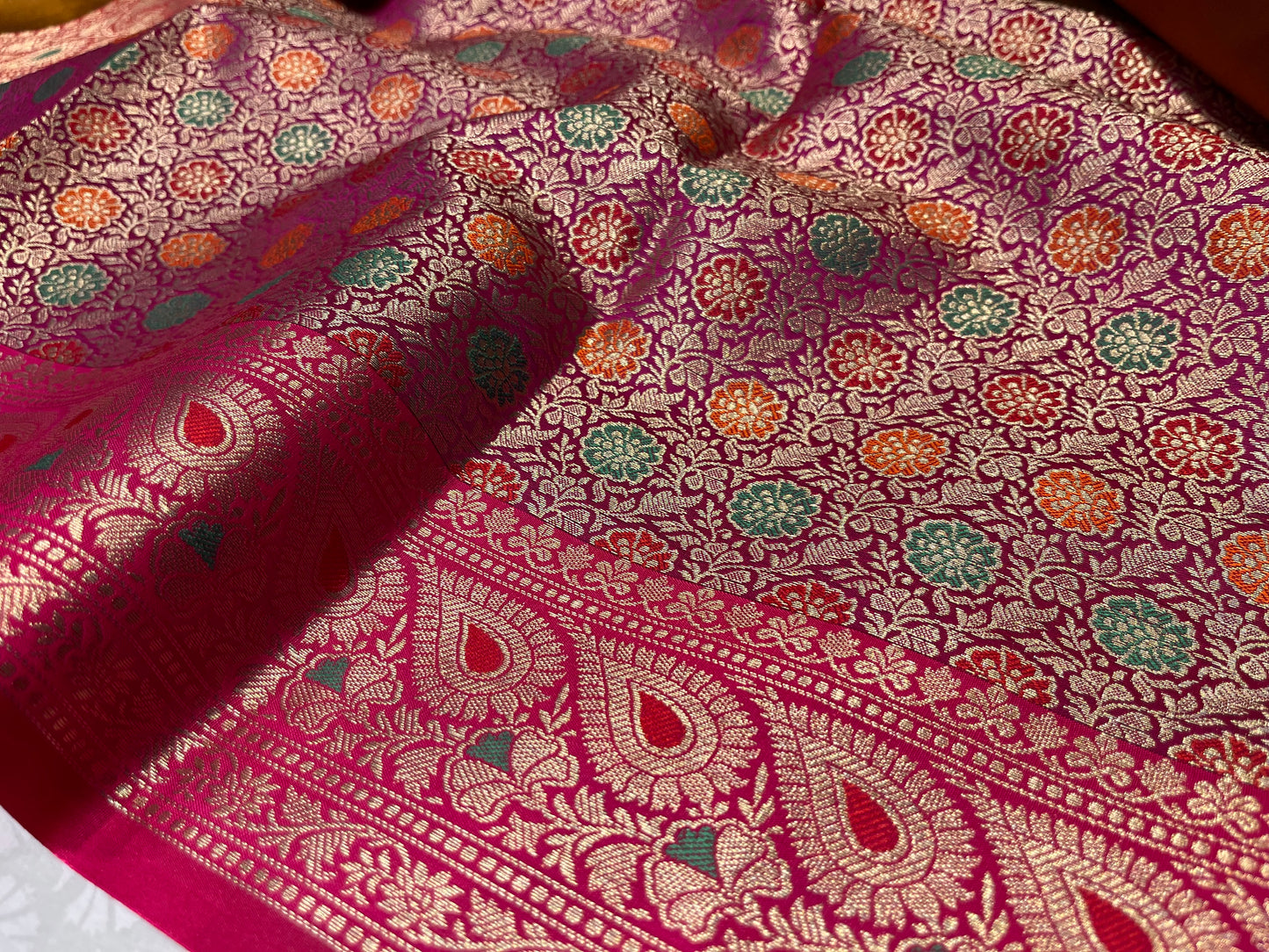 MUSTARD GOLD ART SILK SAREE EMBELLISHED WITH ZARI WEAVES BORDER & PALLA