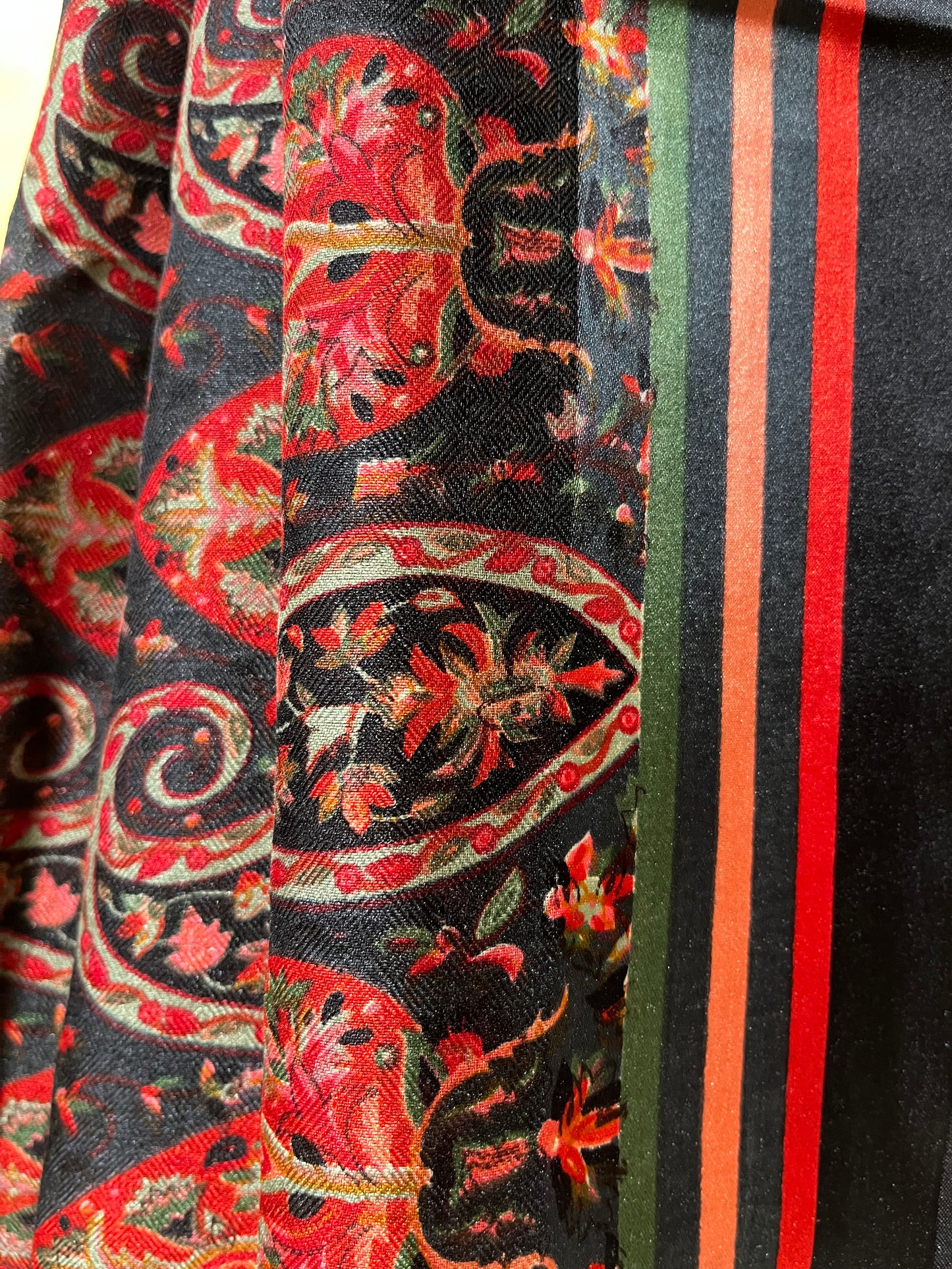 BLACK COLOUR PASHMINA PRINTED SAREE ( PASHMINA SAREE ONLINE )