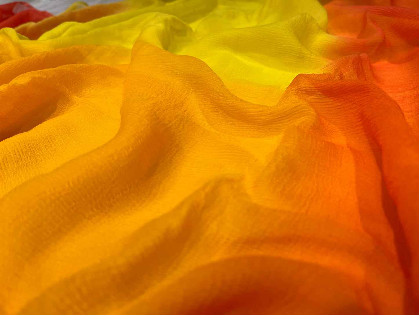 OMBRE DYE CHIFFON SAREE