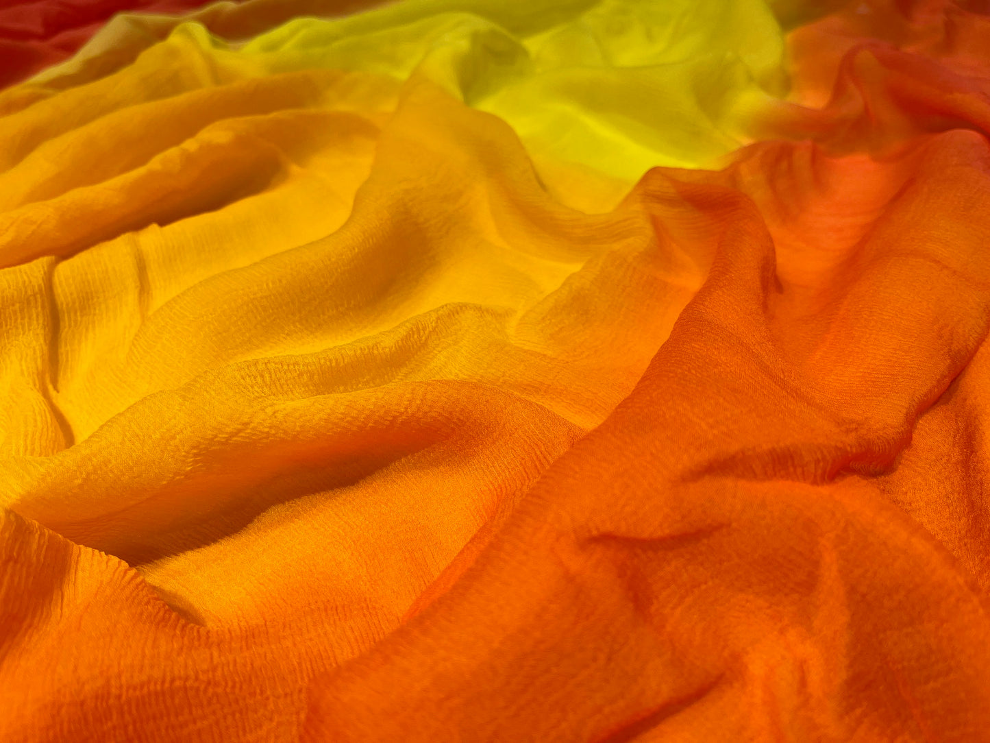 OMBRE DYE CHIFFON SAREE