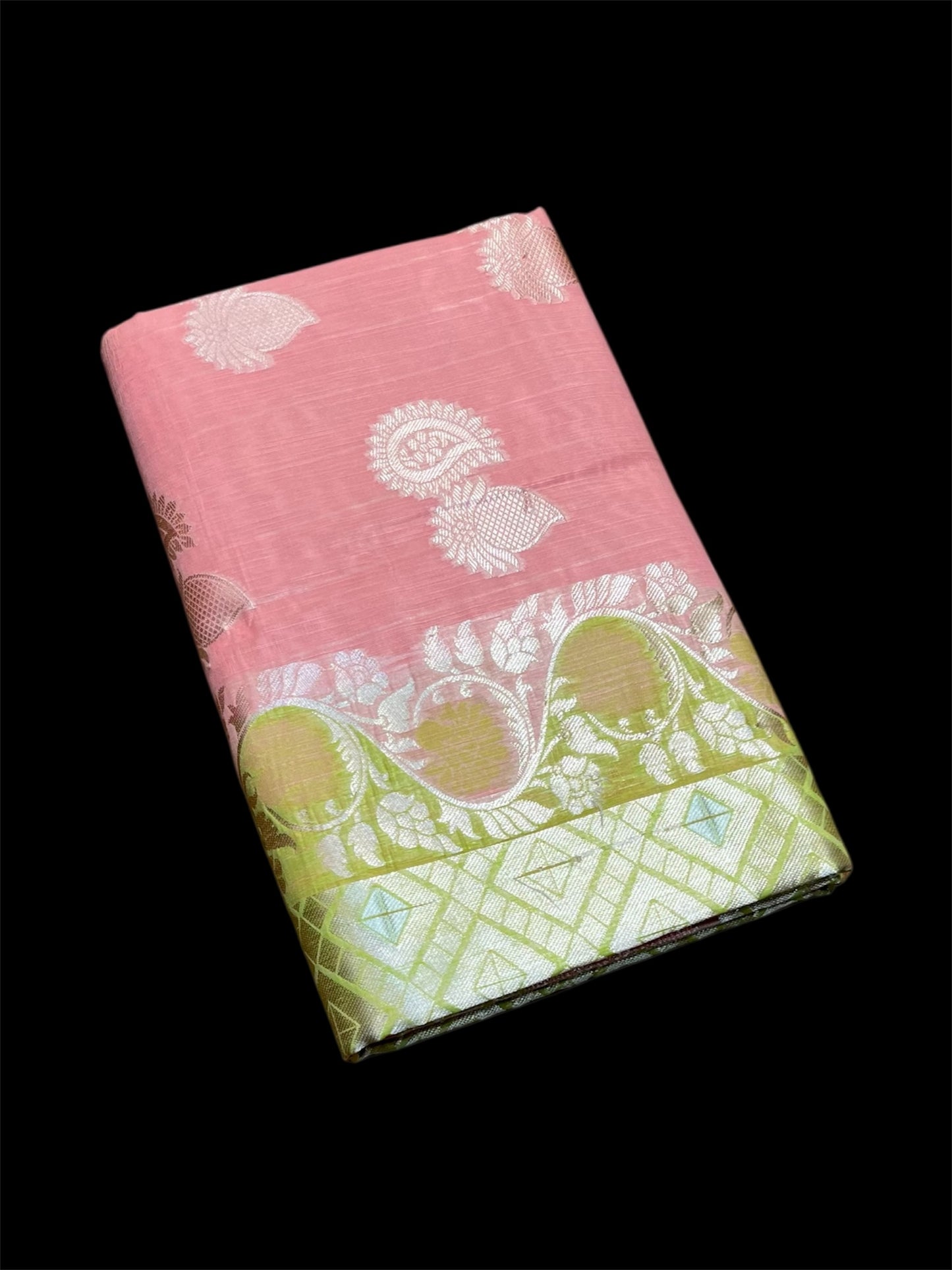 COTTON SILK GIFT SAREES WITH RESHAM WEAVES (SET OF 5)