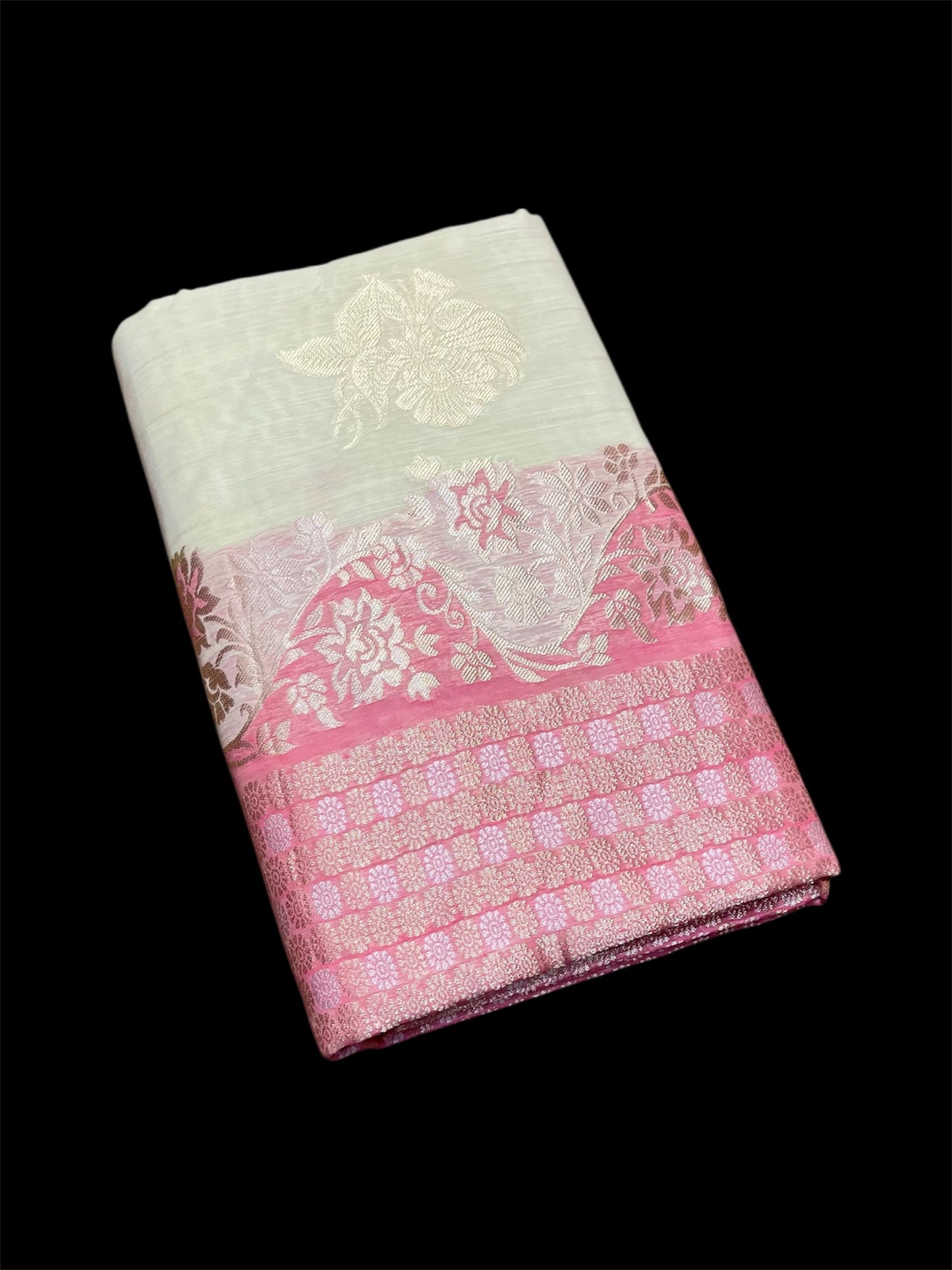 COTTON SILK GIFT SAREES WITH RESHAM WEAVES (SET OF 5)