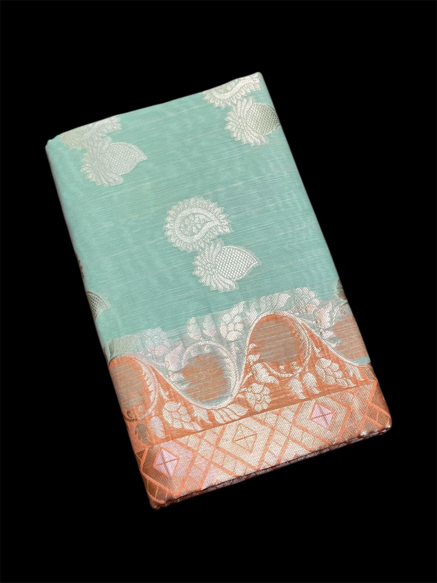 COTTON SILK GIFT SAREES WITH RESHAM WEAVES (SET OF 5)