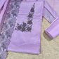LAVENDER KOTA DORIA UNSTITCHED SUIT SET