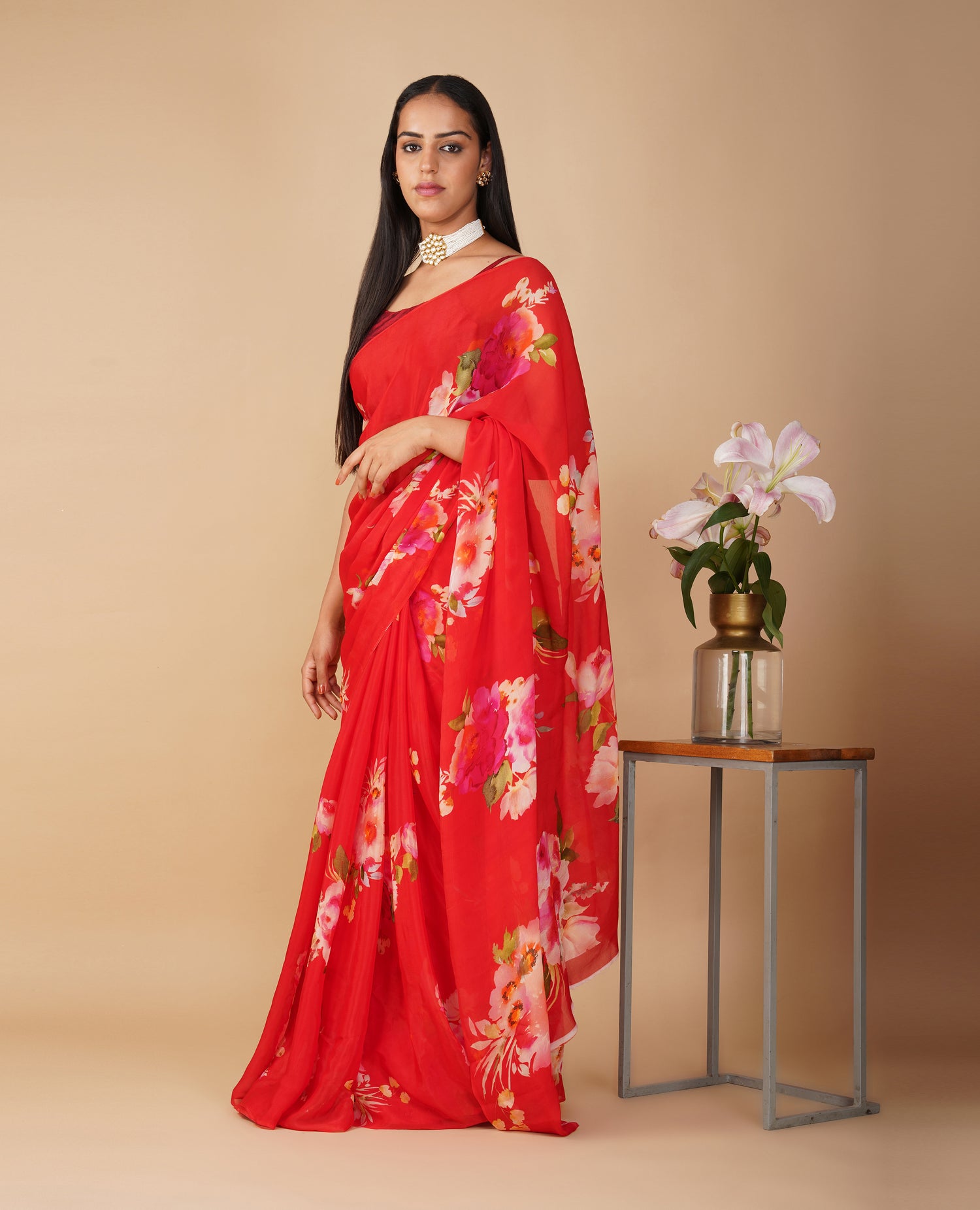 Printed Saree