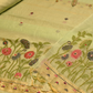 MINT GREEN MUNGA FABRIC UNSTITCHED SUIT WITH RESHAM WEAVE & EMBELLISHED EMBROIDERY