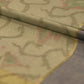 DUSTY AQUA BLUE COLOUR POWERLOOM CHANDERI SAREE WITH IKAT WEAVE PATTERN AND CONTRAST BORDER