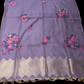 LILAC COLOUR JAMDANI DHAKAI COTTON SAREE