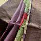 TAUPE MAUVE COLOUR PURE TUSSAR SILK PRINTED SAREE WITH ZARI BORDER