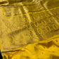 MUSTARD COLOUR BANARASI TISSUE SAREE