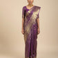 ROYAL PURPLE PURE KANJIVARAM SILK SAREE