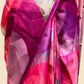BRIGHT PINK PURE SATIN PRINTED SAREE