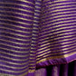 PURPLE DOLA SILK ZARI STRIPE SAREE