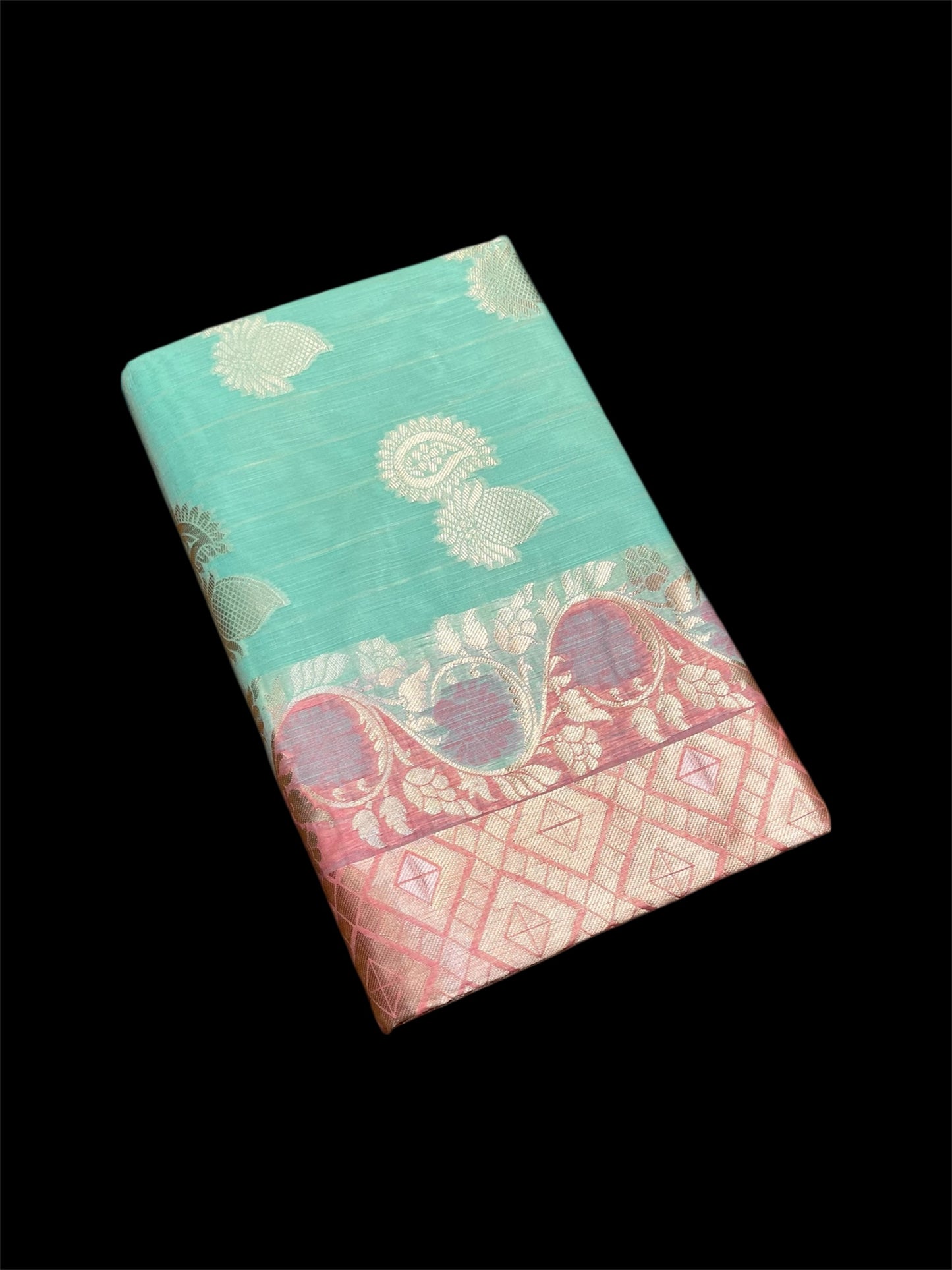 COTTON SILK GIFT SAREES WITH RESHAM WEAVES (SET OF 5)