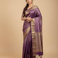 ROYAL PURPLE PURE KANJIVARAM SILK SAREE