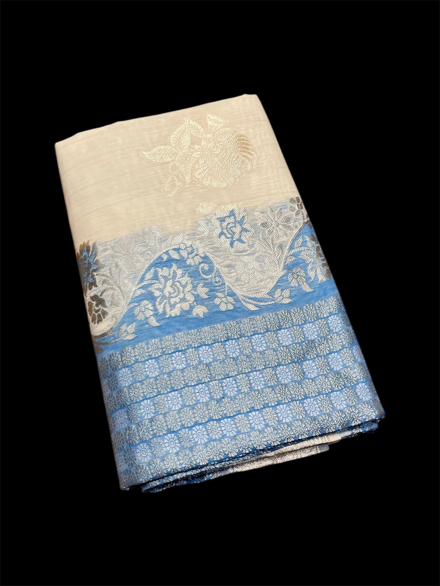 COTTON SILK GIFT SAREES WITH RESHAM WEAVES (SET OF 5)