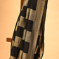 BLACK CHANDERI HANDWOVEN SILK SAREE