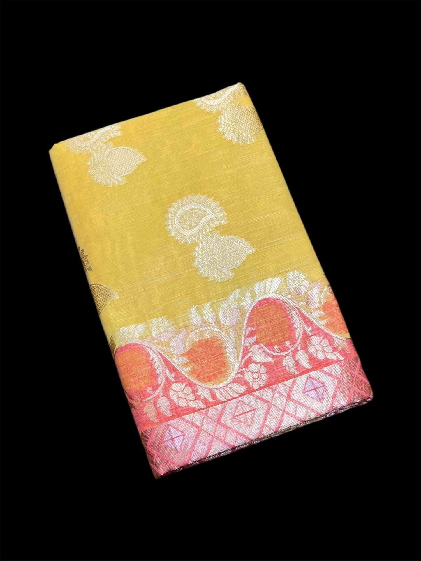 COTTON SILK GIFT SAREES WITH RESHAM WEAVES (SET OF 5)