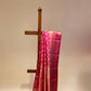 HOT PINK PURE KANJIVARAM SILK SAREE