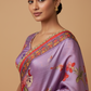 LAVENDER COLOUR PRINTED SILK LEHENGA ( DELIVERY IN 20 DAYS)