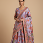 LAVENDER COLOUR PRINTED SILK LEHENGA ( DELIVERY IN 20 DAYS)