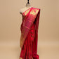 SCARLET RED PURE KANJIVARAM SILK SAREE