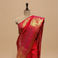 SCARLET RED PURE KANJIVARAM SILK SAREE
