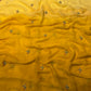 YELLOW SHADED CHIFFON SAREE WITH BEADED HONEY BEE MOTIFS