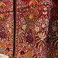 MAROON COLOUR GEORGETTE HAND EMBROIDERED JACKET EMBELLISHED WITH AARI & ZARI WORK ( DELIVERY IN 40-50 DAYS )