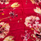HOT PINK COLOUR CHINON FLORAL PRINTED SAREE WITH PRINTED BLOUSE - Kothari Sons