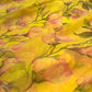 YELLOW COLOUR PRINTED CHIFFON SAREE (30gm)