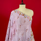 ONION PINK COLOUR TISSUE LEHENGA & ORGANZA DUPATTA EMBELLISHED WITH SEQUINS AND RESHAM WORK