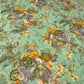 SEA GREEN COLOUR PURE PLATINUM CHIFFON FLORAL PRINTED SAREE WITH CREPE SILK BLOUSE ( DELIVERY IN 15-20 DAYS ) - Kothari Sons