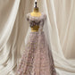 PINK COLOR, SEQUINS, BEADS EMBROIDERED, READYMADE LEHENGA