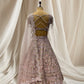 PINK COLOR, SEQUINS, BEADS EMBROIDERED, READYMADE LEHENGA