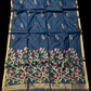 BLUE COLOUR JAMDANI SAREE