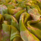 ( DELIVERY IN 20 DAYS ) OLIVE COLOUR PRINTED CHIFFON SAREE