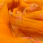 MUSTARD COLOUR PRINTED CHIFFON SAREE