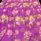 ORCHID PURPLE PRINTED CHIFFON SAREE