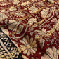 MAROON COLOUR MUNGA COTTON AJRAKH PRINTED SAREE WITH CONTRAST PRINTED BLOUSE - Kothari Sons