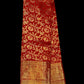 RED COLOR, PURE  KANJIVARAM SILK SAREE WITH UNSTICHED BLOUSE