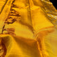 (DELIVERY IN 45 DAYS) MUSTARD YELLOW COLOR, PURE SILK KANJIVARAM SAREE,WITH ZARI WORK BORDER LUXURIOUS ELEGANCE