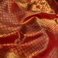 RED COLOR, PURE  KANJIVARAM SILK SAREE WITH UNSTICHED BLOUSE