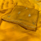 MUSTARD YELLOW COLOUR SHADED CHIFFON EMBROIDERED SAREE EMBELLISHED WITH AARI & SEQUINS WORK ( DELIVERY IN 25 DAYS ) - Kothari Sons