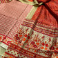 PISTA GREEN COLOUR CHANDERI SILK PRINTED UNSTITCHED SUIT ( DELIVERY IN 20-25 DAYS ) - Kothari Sons