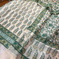 IVORY COLOUR CHANDERI SILK PRINTED UNSTITCHED SUIT ( DELIVERY IN 20-25 DAYS ) - Kothari Sons