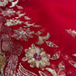 SHADED CHIFFON EMBROIDERED SAREE WITH CHINON BLOUSE EMBELLISHED WITH AARI & SEQUINS WORK