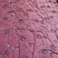 SHADED MAUVE COLOUR PURE PLATINUM CHIFFON HAND EMBROIDERED SAREE WITH CREPE SILK BLOUSE EMBELLISHED WITH SEQUINS WORK